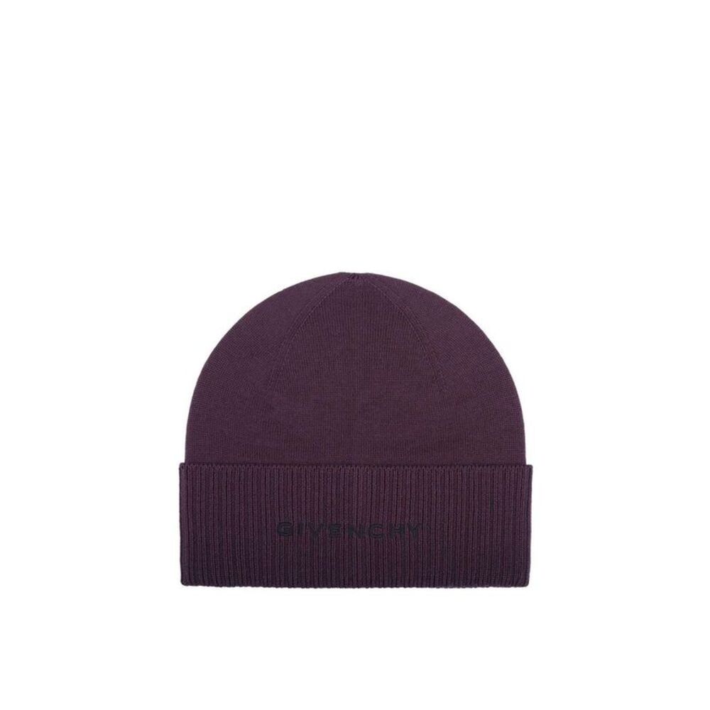Givenchy Purple Wool Men's Beanie